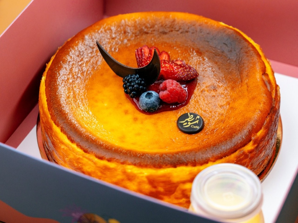 Saffron San Sebastian Cheesecake (Whole)
