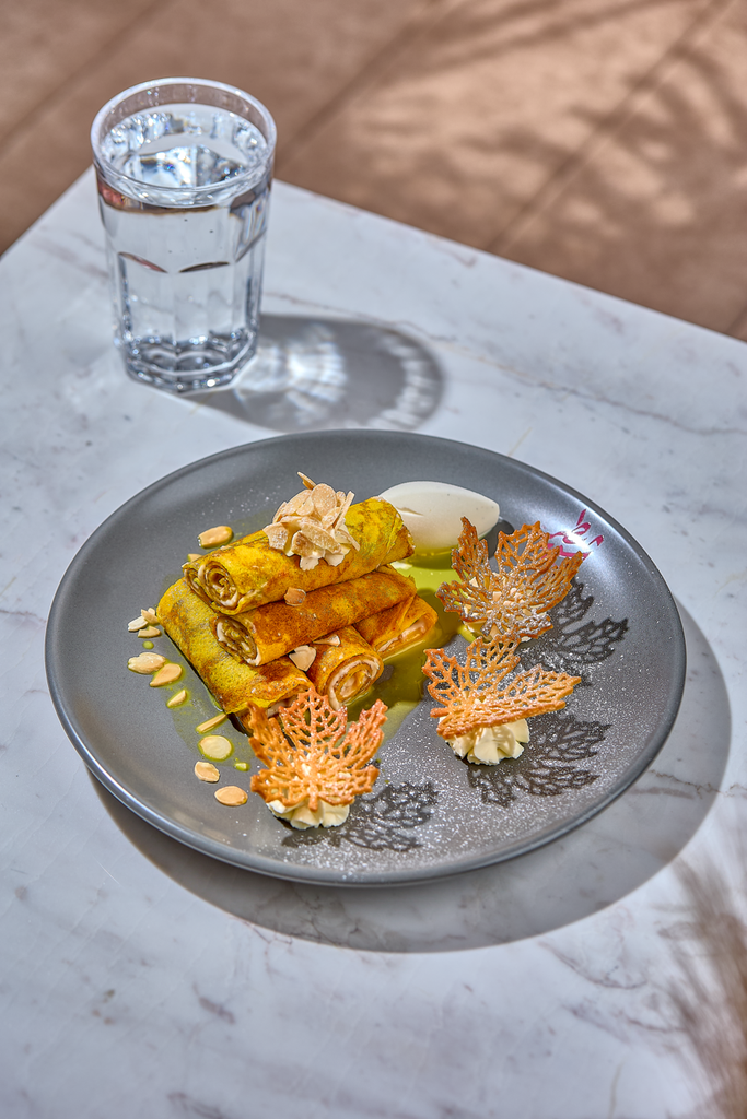 Almond Bahraini Crepes